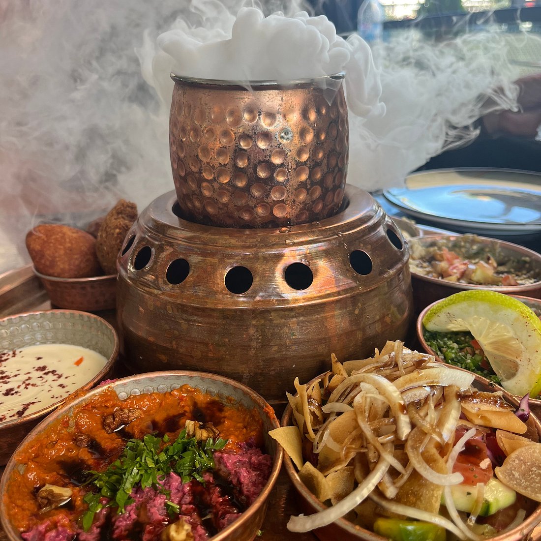 Mazen Chef Syrian and international cuisine plate